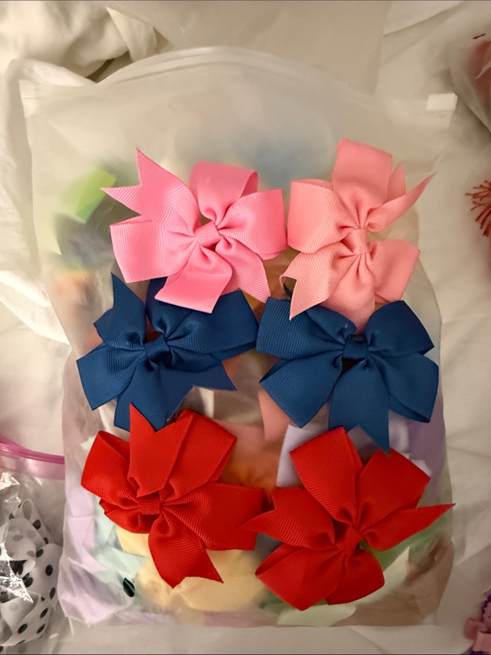 Match Kids Rainbow Hair Accessory Set in variety of colors